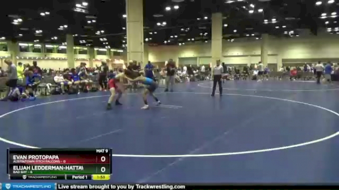 113 lbs Round 3 (10 Team) - Elijah Ledderman-Hattaway, Bad Bay vs Evan ...