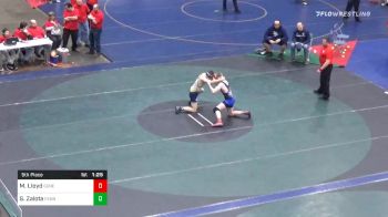 157 lbs 5th Place - Magnus Lloyd, General McLane vs Stanley Zalota, Penn Delco