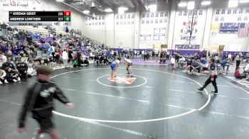 190 lbs Cons. Round 7 - Jordan Geist, Livingston Academy vs Andrew Lowther, St. Vincent St. Mary