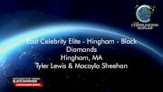 East Celebrity Elite - Hingham - Black Diamonds [2025 L6 Senior XSmall Semis] 2025 The Cheerleading Worlds