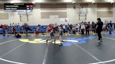 92 lbs Semis - Luca Pastrama, Fighting Squirrels Wrestling Club vs Brent Helvey, Suples Wrestling Club