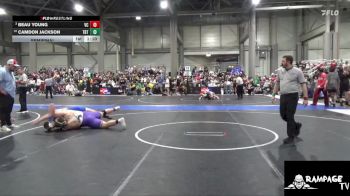 285 lbs Semifinal - Beau Young, Valley Center vs Camdon Jackson, Topeka Blue Thunder