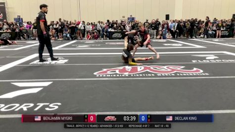 Benjamin Myers vs Declan King 2025 ADCC Orlando Open/Youth Trials