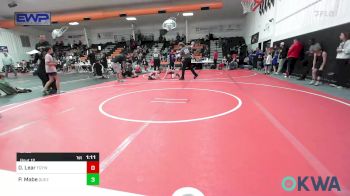 67 lbs Rr Rnd 2 - Drake Lear, Fort Gibson Youth Wrestling vs Parker Mabe, Quezada Wrestling Academy