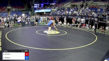 160 lbs Semis - Benjamin Smith, Maryland vs Ashton Miess, Wisconsin