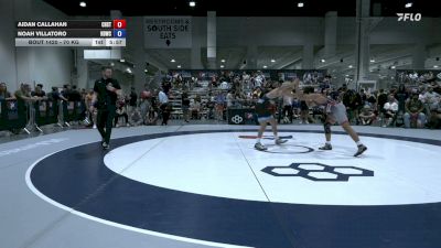 70 kg Cons. Rd Of 128 - Aidan Callahan, Chadron State vs Noah Villatoro, HDWC