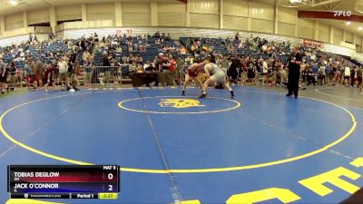 157 lbs Cons. Round 3 - Tobias Deglow, OH vs Jack O`Connor, IL