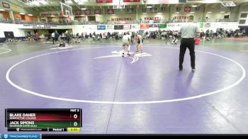 174 lbs Champ. Round 1 - Jack Simons, Dickinson State (N.D.) vs Blake Daher, Benedictine College