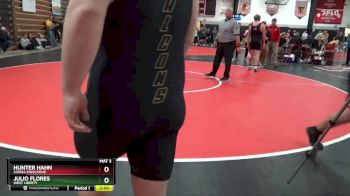 285 lbs Round 2 - Hunter Hahn, Louisa-Muscatine vs Julio Flores, West Liberty