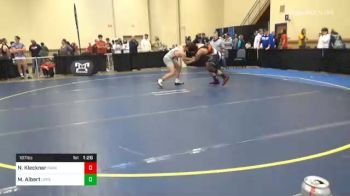 187 lbs Prelims - Nicholas Kleckner, Parkland vs Michael Albert, Upper St. Clair