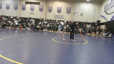 110 Open Quarterfinal - Eliana Martinez, Grand View University vs Baillee Cash, Iowa Western CC