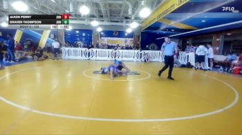 132 lbs Champ. Round 3 - Draven Thompson, Winter Haven Wrestling Club vs Jaxon Perry, Riverdale Wrestling Club