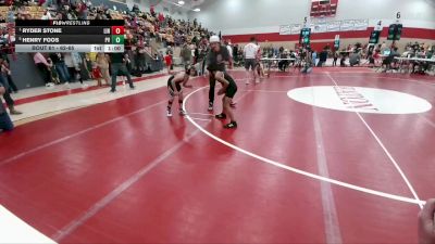 62-65 lbs Round 2 - Ryder Stone, Lincoln vs Henry Foos, Platte Valley