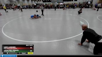 83 lbs Cons. Round 3 - Leonydes Peraza, Gladiator Wrestling vs Jack Langner, MWC Wrestling Academy