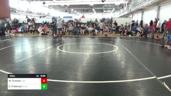 46 lbs Round Of 16 - Whitt Cromer, Jefferson Wrestling Club vs Cooper Freeman, Franklin County Youth Wrestling