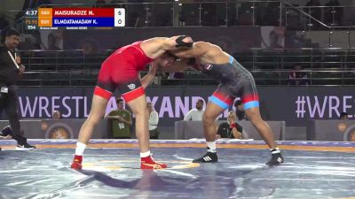 92 kgs Bronze - Mirani Mausradze (GEO) vs Khaled Elmoatamadawi (EGY)