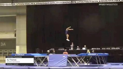 AJ Thomas - Individual Trampoline, Dynamic Gymnastics - 2021 USA Gymnastics Championships