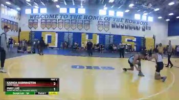 145 lbs Champ. Round 1 - Kainoa Harrington, White House vs Max Luis, Miami Palmetto/ Phoenix Wrestl