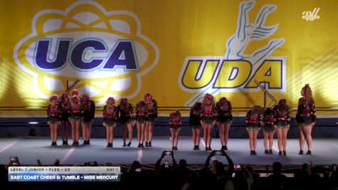 East Coast Cheer & Tumble - Miss Mercury [2025 L1 Junior - Flex - D2 Day 1] 2025 UCA Sevierville Showdown