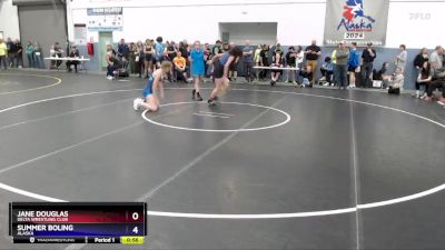 124 lbs 3rd Place Match - Jane Douglas, Delta Wrestling Club vs Summer Boling, Alaska