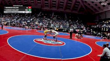 3A-190 lbs Champ. Round 1 - Carson Vaillant, Troup vs Brandon Gillian, Dawson County