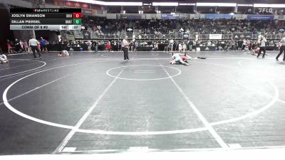 112 lbs Consi Of 8 #2 - Joslyn Swanson, Siouxland Wr Ac vs Dillan Piersel, Unattached