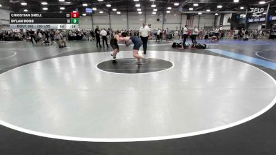 180 lbs Quarterfinal - Christian Snell, CT vs Dylan Ross, RI