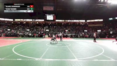 95 lbs Cons. Round 4 - Evan Tanner, WSW1 vs Blake Derringer, CPWA
