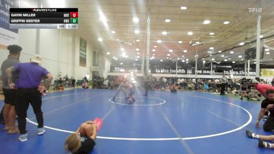 79 lbs Semifinal - Gavin Miller, Grit Mat Club - K6 vs Griffin Nester, Kraken Blue - K6