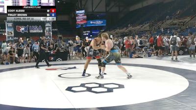 215 lbs Cons. Rd Of 32 - Cody Alessi, New York vs Finley Brown, Washington