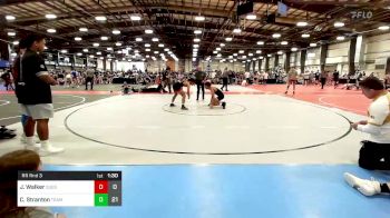 132 lbs Rr Rnd 3 - Jason Walker, Quest School Of Wrestling Black vs Carlos Stranton, Team Kong United