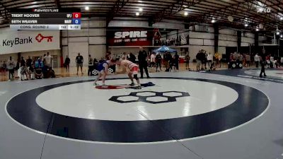 74 kg Cons. Round 3 - Trent Hoover, UPJ vs Seth Weaver, Maryland