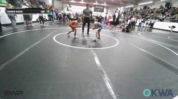 61 lbs Semifinal - Jonah Aguayo, Grove Takedown Club vs Kanan Koon, Unaffiliated