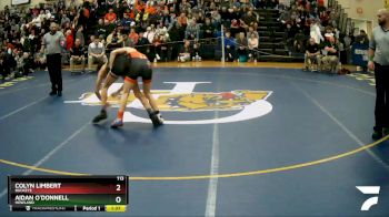 113 lbs Quarterfinal - Colyn Limbert, Buckeye vs Aidan O`Donnell, Howland