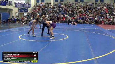 132 lbs Cons. Round 3 - Ethan Harris, Homestead vs Stephen Reiter, FREMONT ROSS