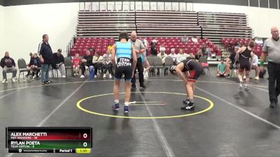 112 lbs Placement Matches (8 Team) - Alex Marchetti, Mat Assassins vs Rylan Poeta, Team Gotcha