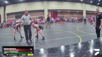 138 lbs Champ. Round 1 - Isaiah Nichols, Prodigy Wrestling Academy vs Micah Thompson, CKWA