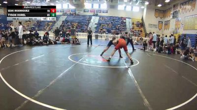 132 lbs Semis & Wb (16 Team) - Izak Rodriguez, Funky Monkey vs Tyson Horel, Westside Wrestling