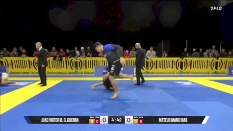 Mateus Marx Dias vs Joao Victor R. C. Guerra 2025 Pan IBJJF Jiu-Jitsu No-Gi Championship
