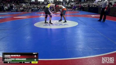 1A-4A 285 Semifinal - Zaden Benefield, Ranburne vs Alejandro Hernandez, Fultondale