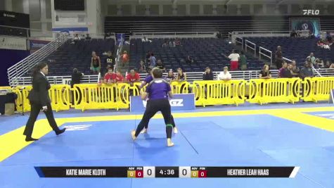 Heather Leah Haas vs Katie Marie Kloth 2025 Pan IBJJF Jiu-Jitsu No-Gi Championship