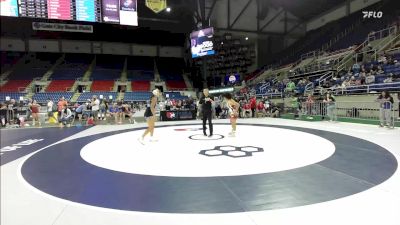 135 lbs Cons. Quarters - Evelyn Holmes-Smith, AL vs Lilliana Banks, WI