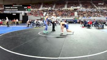 150-D1 Semifinal - Carlos Stanton, Sunnyside High School vs Brody McClure, Mountain View (Mesa) High School