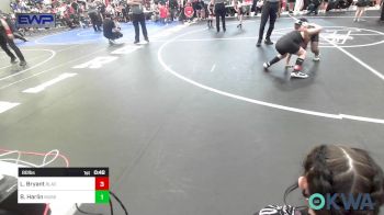 80 lbs Rr Rnd 2 - Laken Bryant, Blackwell Wrestling Club vs Bryce Harlin, Muskogee Rougher Youth Wrestling