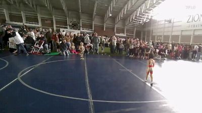 38 lbs Champ. Round 2 - Alexio Burgara, Idaho vs Stetson Bartholomew, Iron County Wrestling Academy