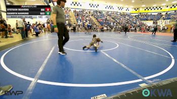 43 lbs 3rd Place - Stetson Beavers, Moodys Wrestling Club vs Dawsyn Hawkins, Wagoner Takedown Club