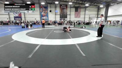 152 lbs Round Of 16 - Jackson Bradley, IN vs Samson McKissick Staley, NY