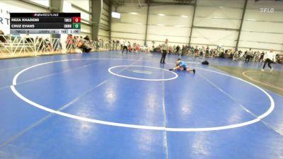 92 lbs Round 1 (9am Saturday) - Reza Khademi, Team Cormier vs Cruz Evans, Untouchables, MN