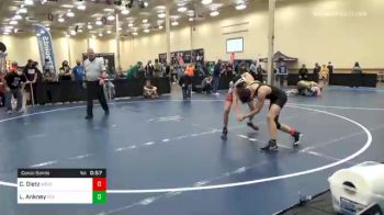 124 lbs Consolation - Cooper Dietz, West Mifflin vs Luke Ankney, Fox Chapel