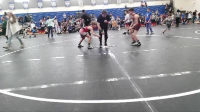 80 lbs Round 2 - Lucan Stellwagen, Eastside Youth Wrestling vs Kyzer Powers, C2X